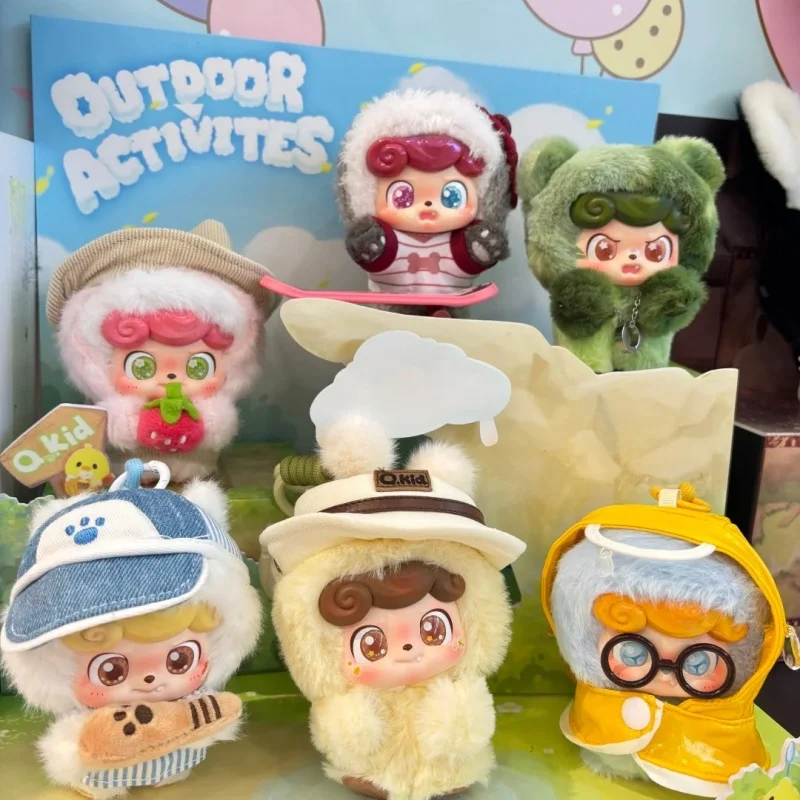 

Подлинная серия JOTOYS Q.kid для активного отдыха, плюшевая слепая коробка, милые экшн-фигурки аниме, куклы, каваи, рождественские подарки для девочек и мальчиков