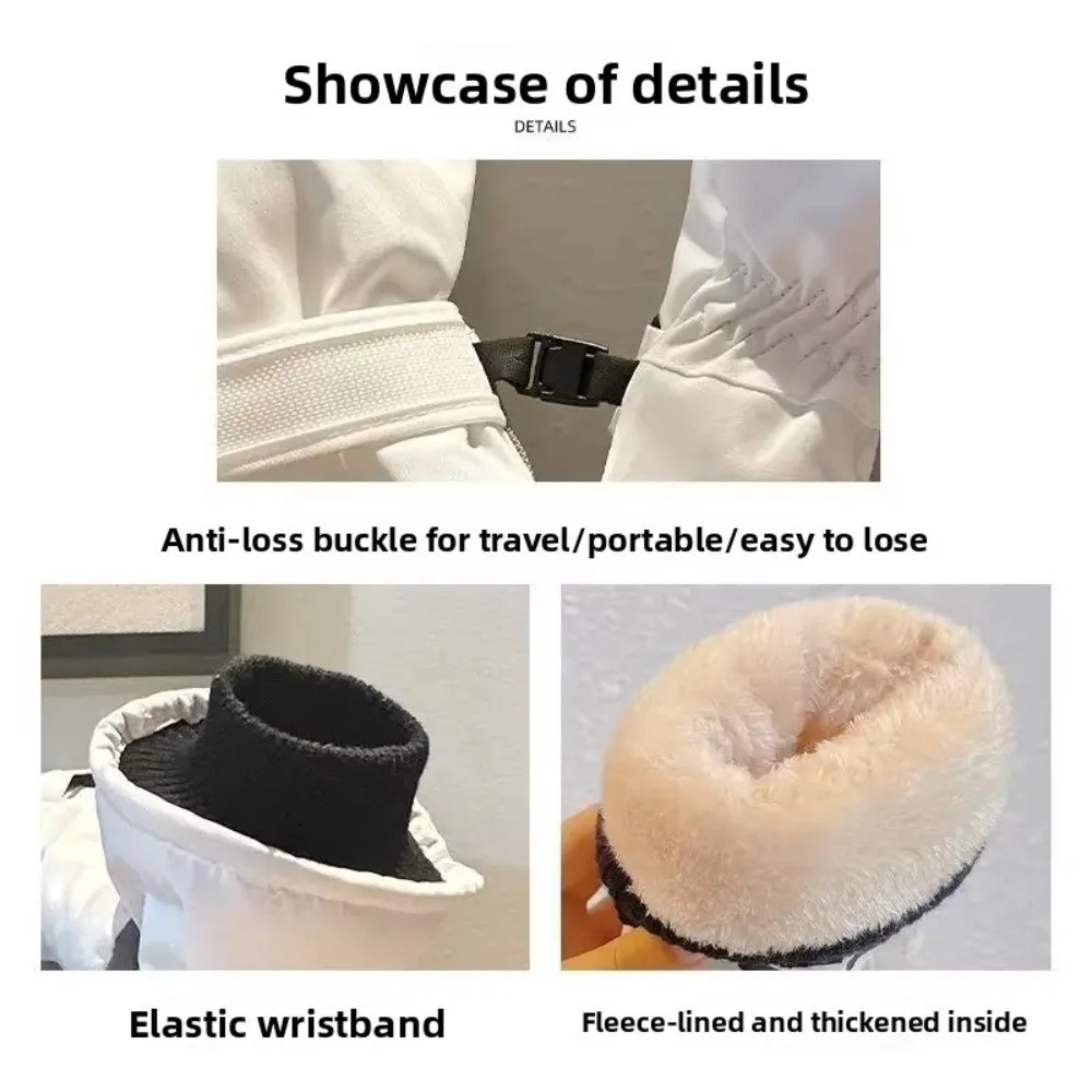 قفازات تزلج مقاومة للرياح للجنسين، قفازات شتوية مقاومة للماء ومقاومة للبرد، قفازات حرارية خفيفة الوزن لركوب الدراجات، رياضات شتوية خارجية