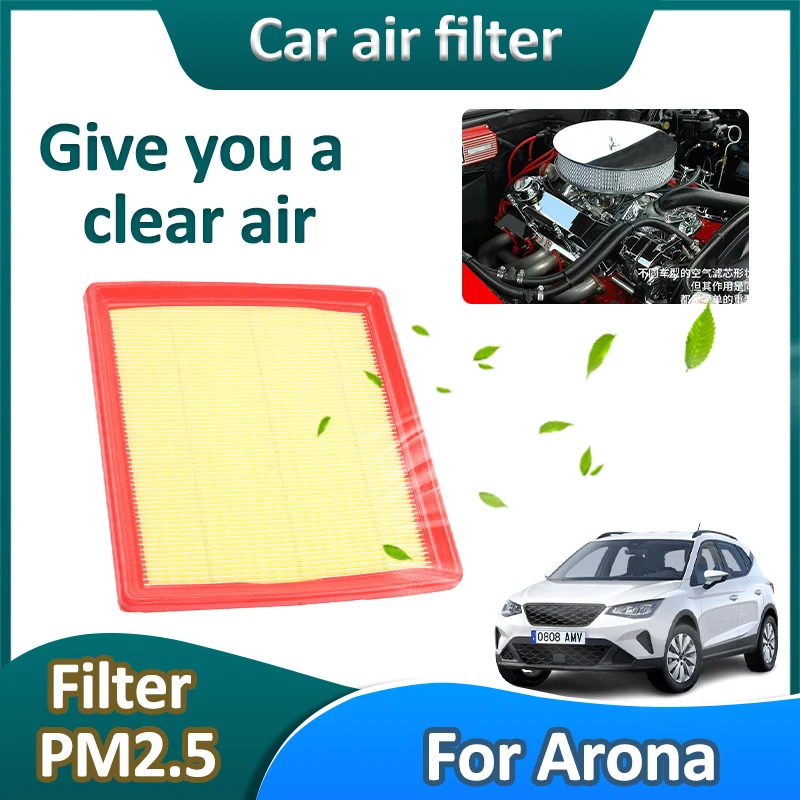 

For SEAT Arona Accessories 2018~2024 KJ7 Car Head Purification Car Air Filter Element Fresh Air Cabin Purifier Car Accessories