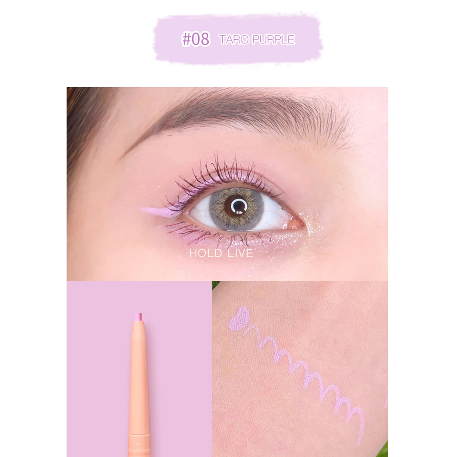 HOLD LIVE 0.1g カラー 超極細 ゲルペン 流暢 防水 長持ち 落ちにくい 自然