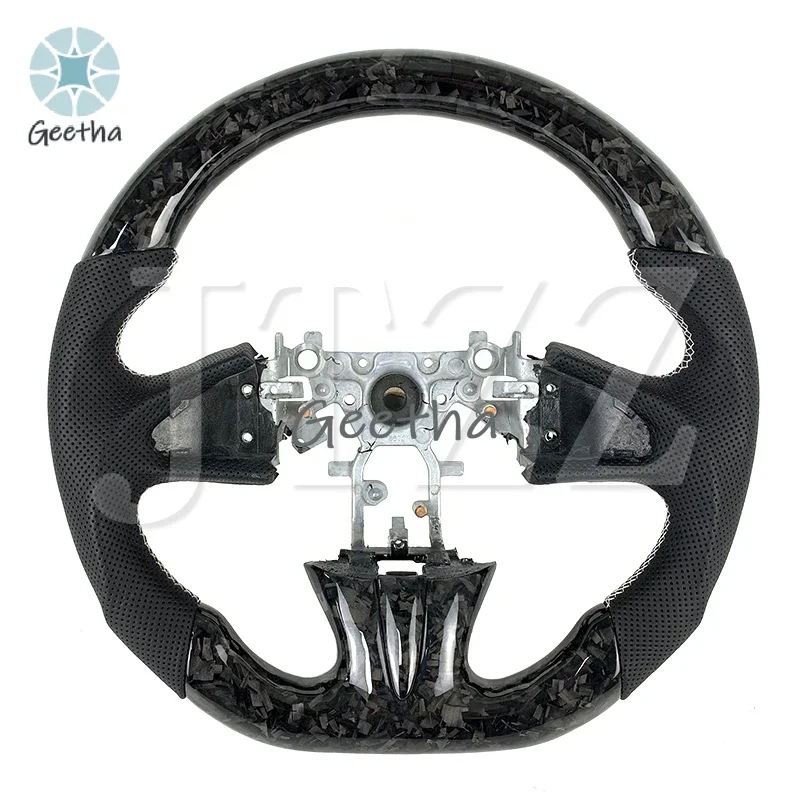 

For Infiniti G37 Q50Q50LQX50 QX55 Q60QX60 Customized Forged Carbon Fibre Car Steering Wheel Automotive Interior 2013-2019