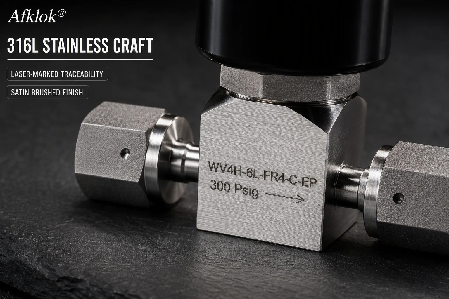 AFKLOK Pneumatic Diaphragm Valve 1/4