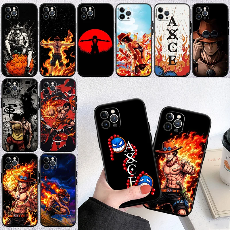 FR62 One Piece ACE Phone Case for Samsung Galaxy Note 10 20 S23 S24 S25 Ultra FE Plus Edge Lite A02S A35 A07 A17