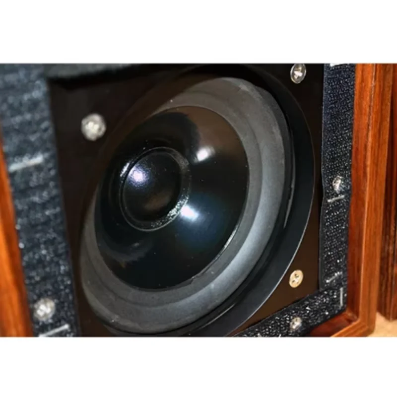 BestVox LS3/5A Monitor Estante Alto-falantes HIFI 83dB Passivo Clássico 11 Ohms Versão Caixa de alto-falante de madeira compensada 15 Ohms LS3/5A