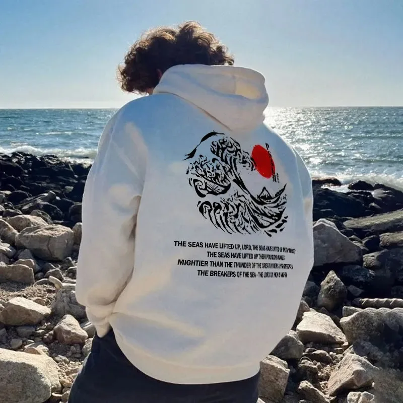 

2025 Autumn and Winter Unisex Cotton Japanese Wave Jeremiah 5_22 Print Hoodie High-end Luxury Is for Both Men and Women Top Y2k