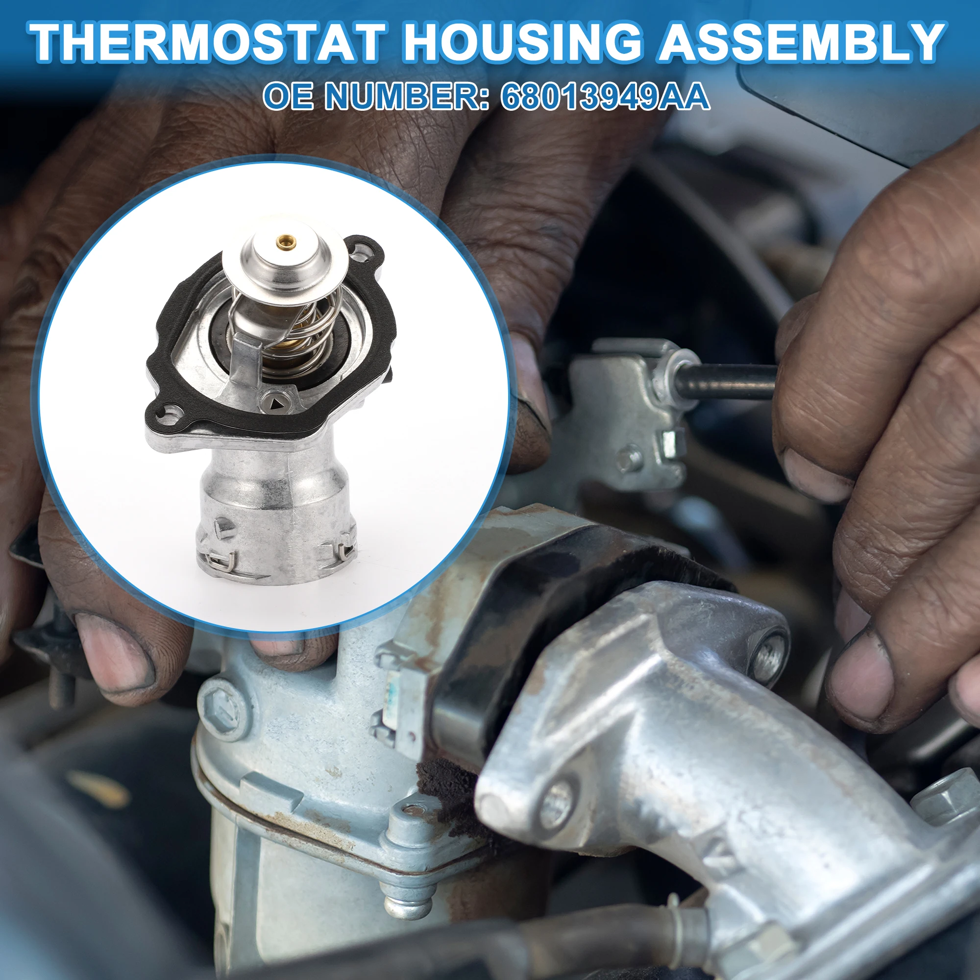 

X Autohaux корпус термостата охлаждающей жидкости двигателя в сборе для Mercedes-Benz CL550 2007-2011 гг.