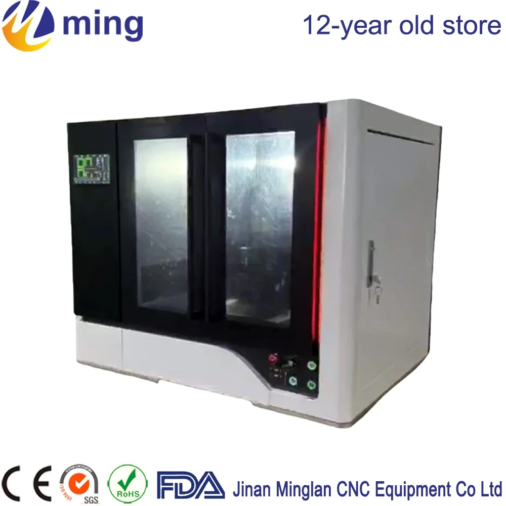 Nuovo Mini Taglio di metalli 2030 6050 6090 Piccola tagliatrice laser a fibra 800W 1500W per metallo dorato Acciaio inossidabile