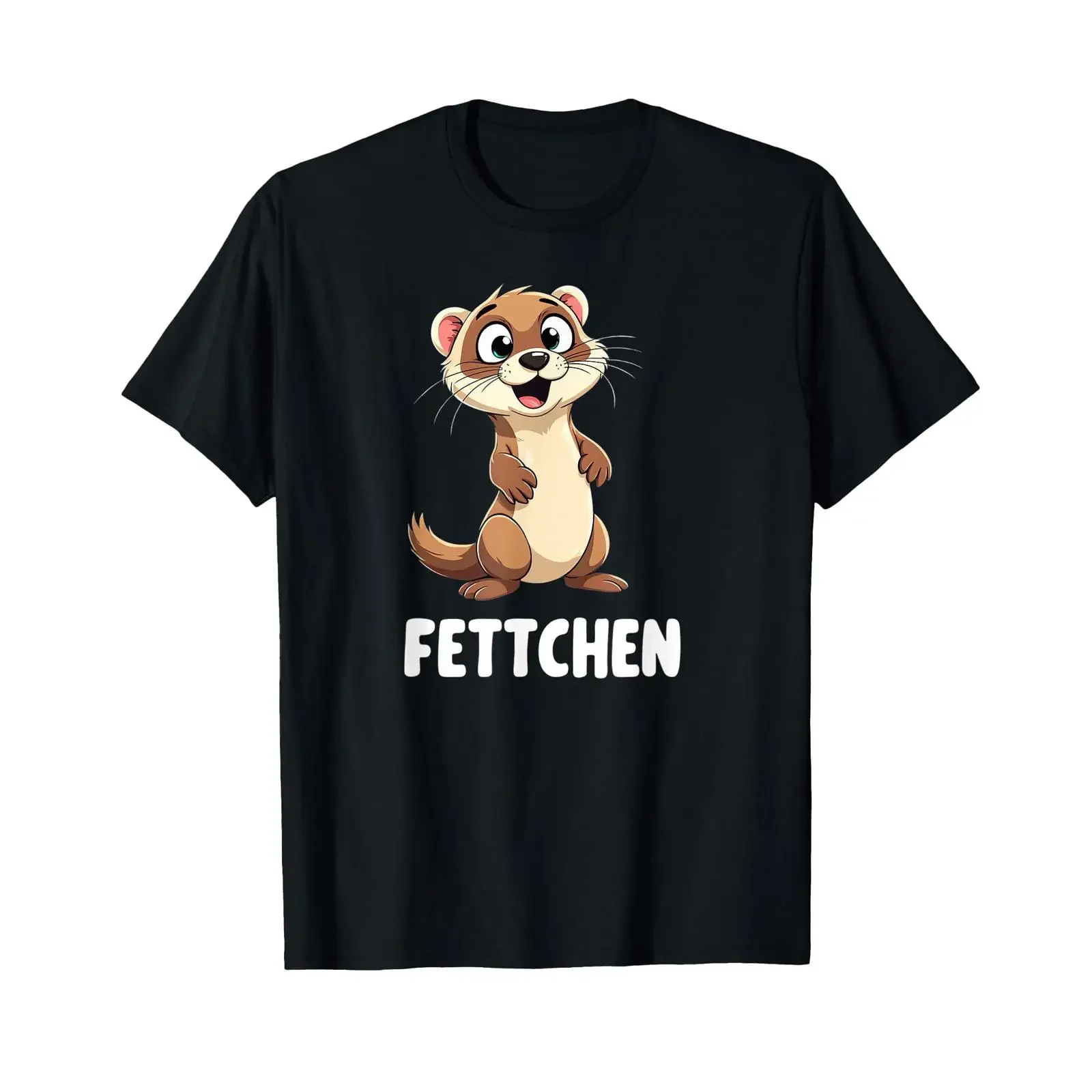 Ferret Funny Statement Fat T Shirt vintage Washed Stylish Breathable Unisex Comfortable graphic Top For Everyday Wear homme