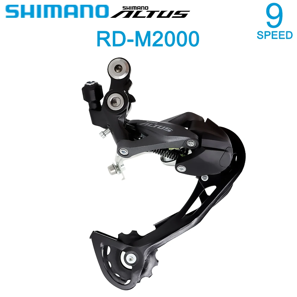 

SHIMANO ALTUS RD-M2000 9 Speed Rear Derailleurs for MTB Bike MAX 36T Cassette Sprocket 9s 9v Shadow RD Original Bicycle Parts