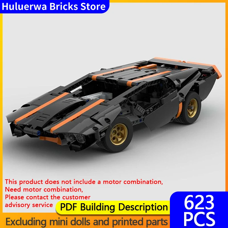 

Speed Racing Car Model MOC Building Bricks Top Tier Sports Car Modular Technology Gifts Holiday Assemble Children Toys Suit