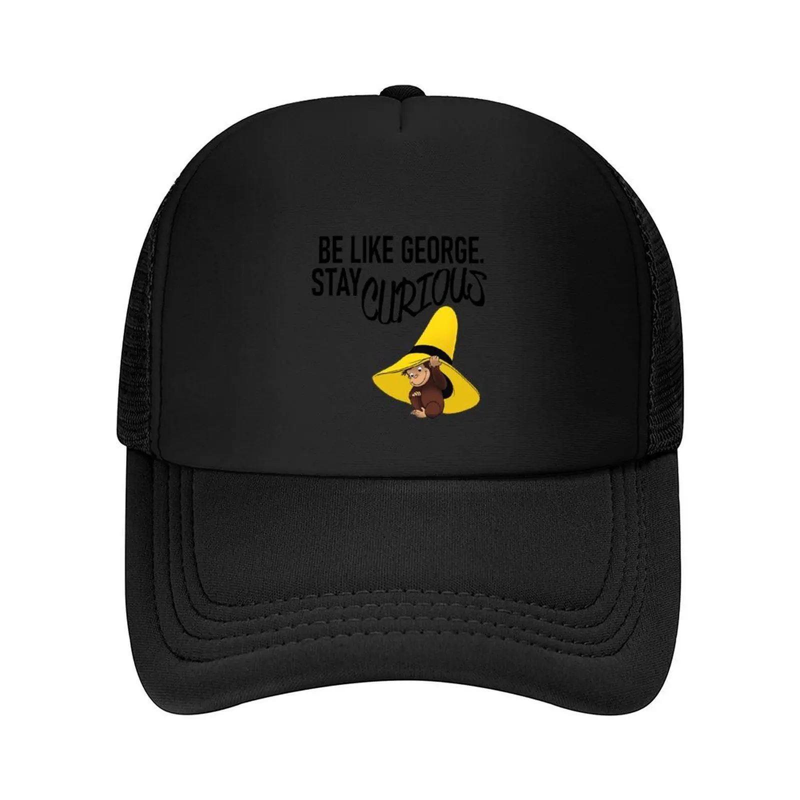 

Be Like George, Stay Curious Baseball Cap designer cap Golf Cap fishing caps man Hat Beach Caps Women Men's