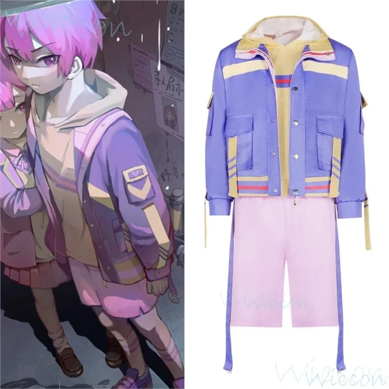 

Аниме Ли Тяньчен Косплей Arrogant Boy Link Click Костюм Фиолетовый Розовый Униформа Парик Вечеринка Ролевая Игра Наряд для Мужчин; 3,k8'