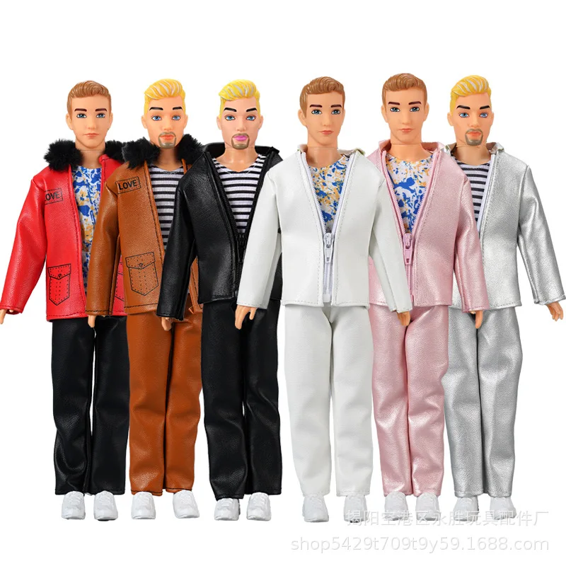NK 12 Inch Doll Clothes Shoes For 30CM Prince Doll Jeans Party Outfit For 1/6 Male Dolls Accessories Man Doll Coat Gift Toy JJ view 3