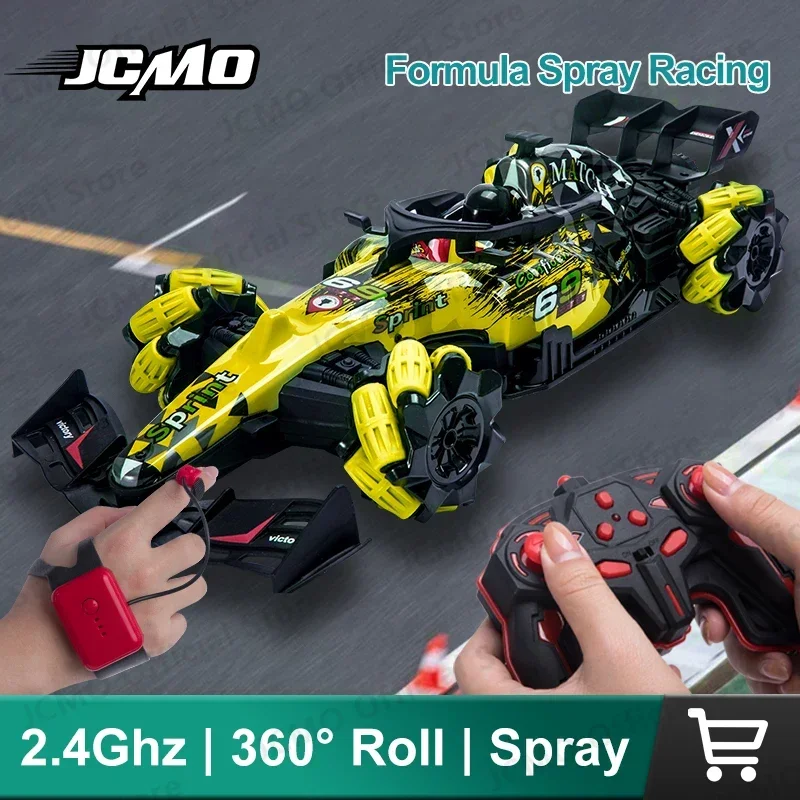 

KF25 2.4G Remote Control Formula Racing Gesture Induction 360° Twisting Stunt Drift Car Racing for Adults and Kids Toy Gift