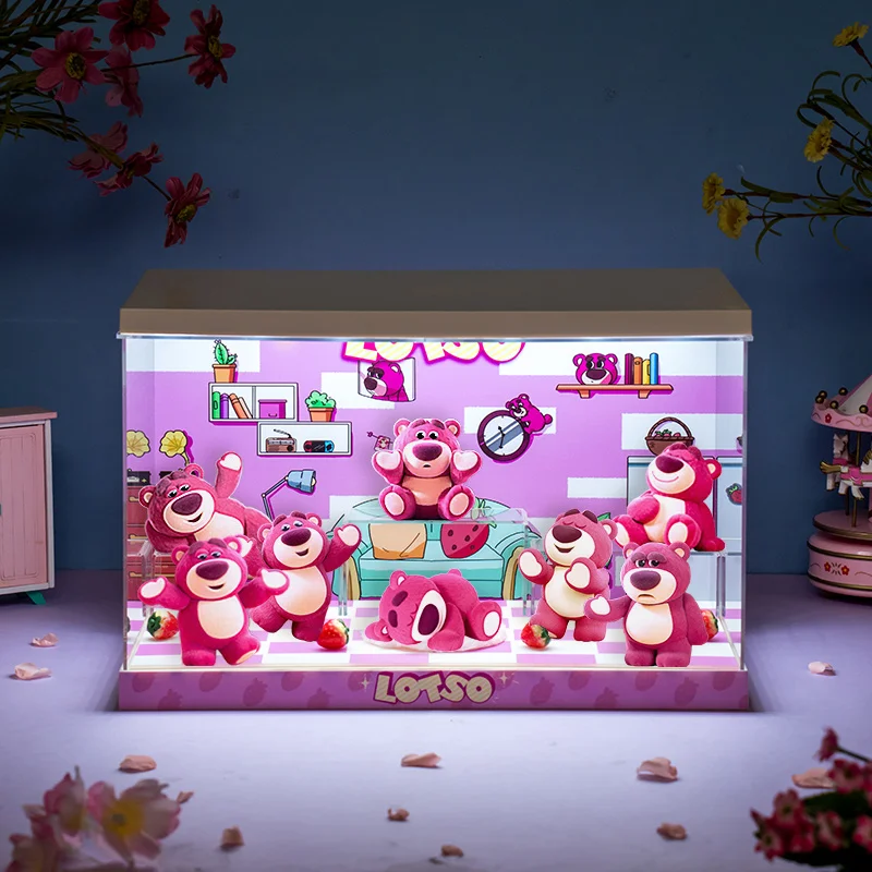 52 ของเล่น' สตรอเบอร์รี่หมีรอบ It'S Me กล่องตาบอดฉากกล่อง Disney HAND-Made TREND เดสก์ท็อปเครื่องประดับ HAND-Made พิเศษ