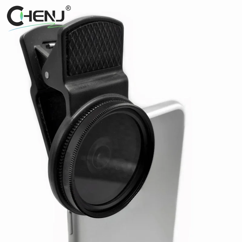 37MM/52MM Circular Universal Portable Polarizer Camera Lens CPL No Reflections Filter Professional For IPhone Mobile Smartphone