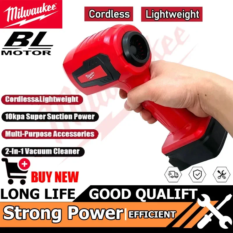 

Milwaukee 3 в 1 инструмент электрический пылесос портативный перезаряжаемый ручной автомобильный пылесос 120 Вт для дома и автомобиля литий-ионный аккумулятор 18 В