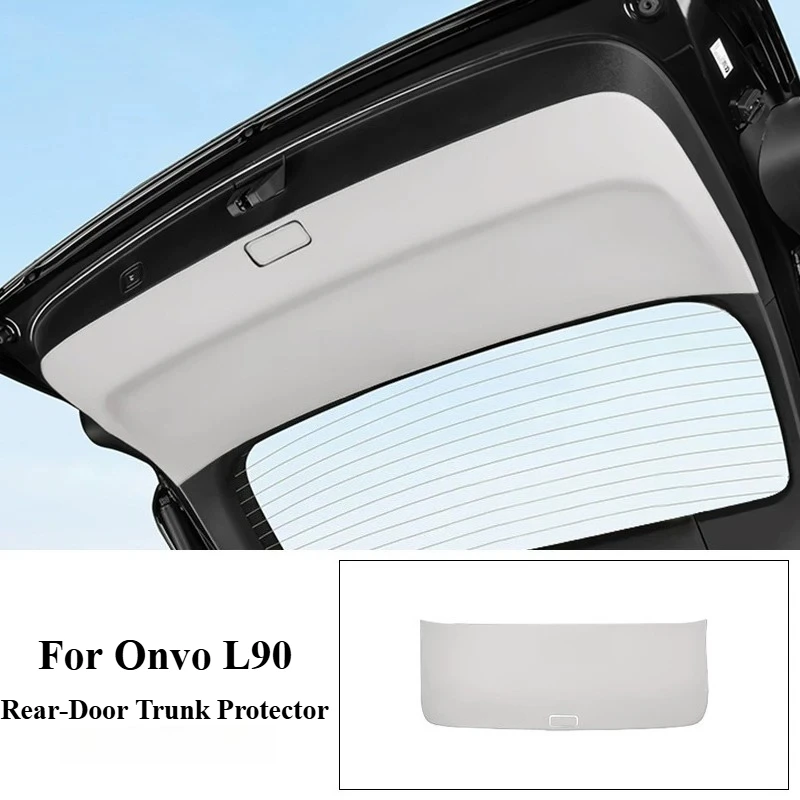 For Onvo L90 Rear‑Door Trunk Protector Anti‑Collision Sticker Scratch‑Resistant Custom Precise Fit Interior Mod Accessories