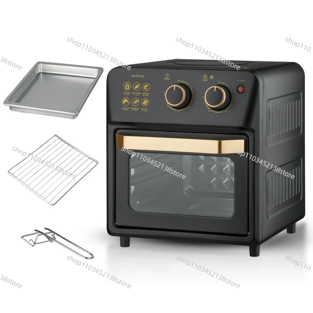 Electric Oven 12L Multifunctional Household Air Fryer Automatic Smart Oven Fryer Visual Baking