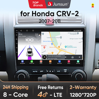 Junsun Android 13 Qualcomm 8 Core Wireless CarPlay for Apple Android Car Radio For Honda CR-V CRV 2007-2011 Car Radio