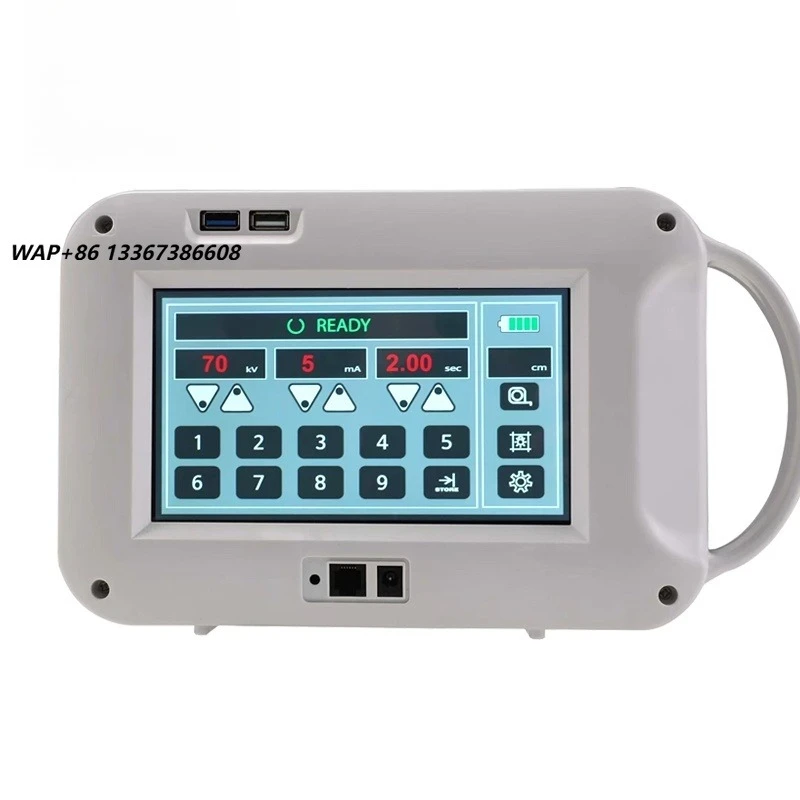 Portable Veterinary Machine Touch Screen Metal Windproof Reusable Equipment Animal Hospital X-ray Monitoring Equipment