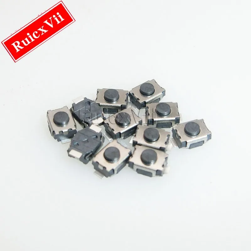 100PCS SMD 2-pin 3X4MM Tactile Tact Button Micro Switch instantaneous 3*4* 2MM micro button DIY