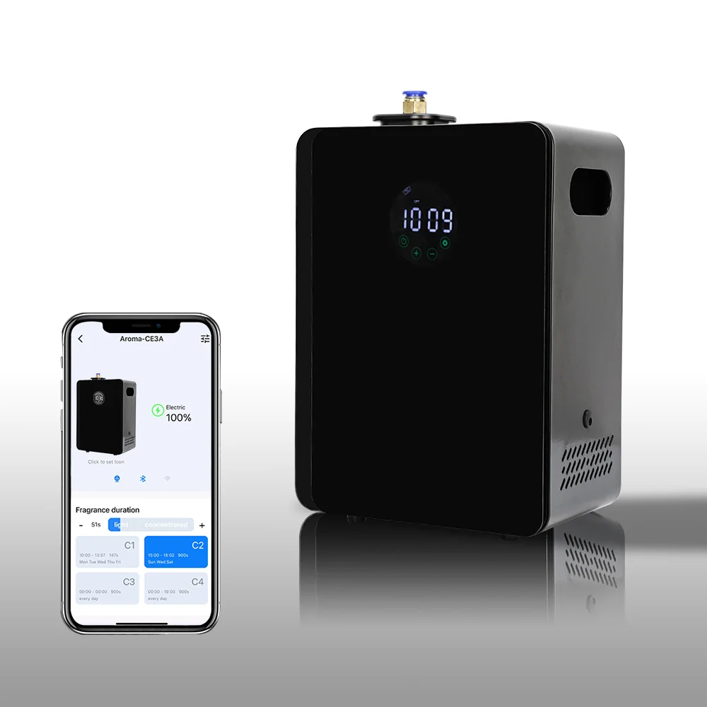 

Popular Hot sell & WIFI-Controlled Electric Aroma Diffuser for Hotels Waterless Scent HVAC Fragrance Oil HVAC for Hotels