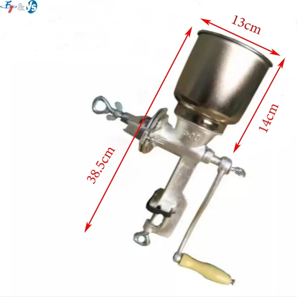 

Manual Grinder Hand Grinder Corn Grains Walnut Grinding with Hand Crank Table Clamp Design Home Manual Graining Machine
