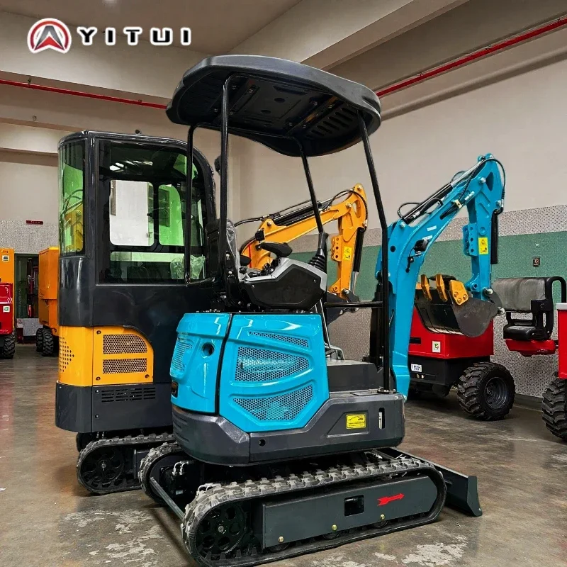 

Hot-Selling 2.0 Tons Customized Mini Excavator Hydraulic With Cab Digger Ce Euro 5 For Garden Farm Orchard Mini Excavator
