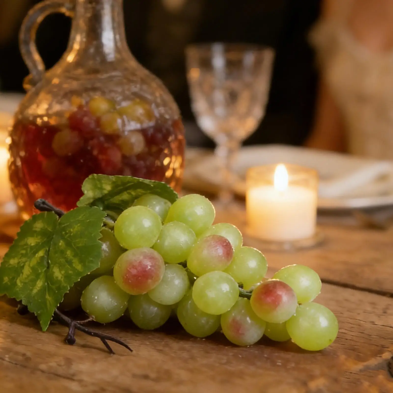 Accesorios de Fotografía Artificiales, Frutas Falsas Realistas, Uvas Artificiales, Decoración para Cenas, Hogar, Cocina, Comedor, Restaurante