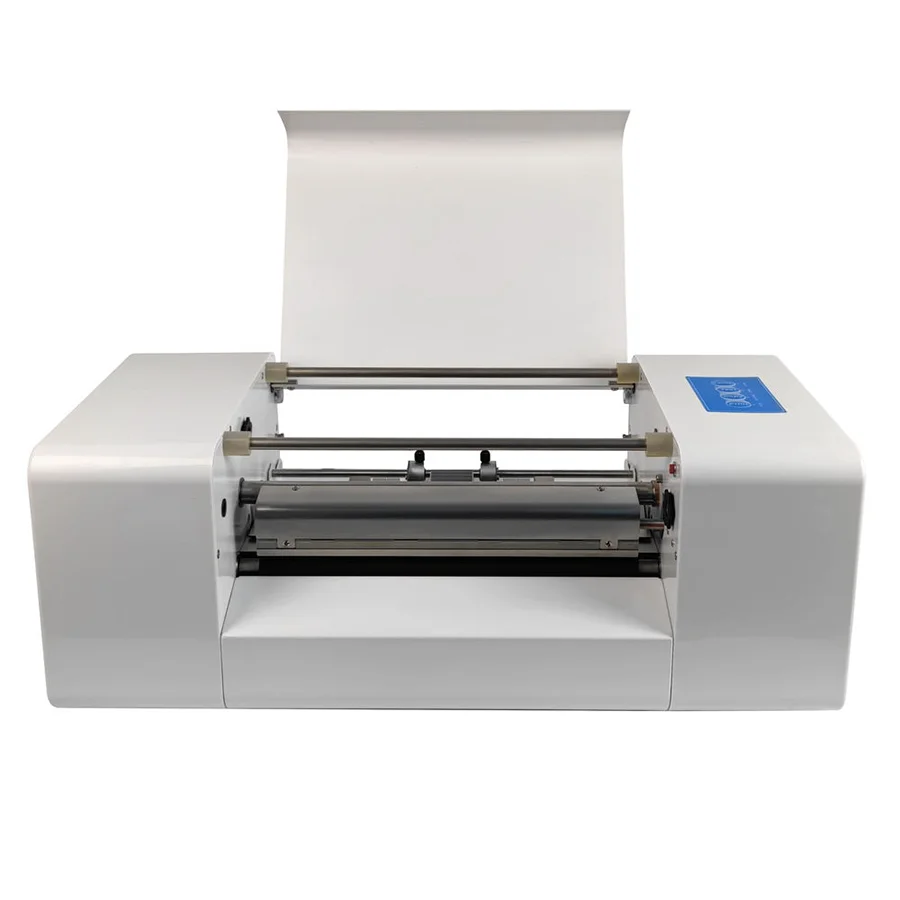 Desktop Automatic Hot Foil Stamping Machine 360D for Books Cards Labels and Personalized Branding with Fast Heat Transfer