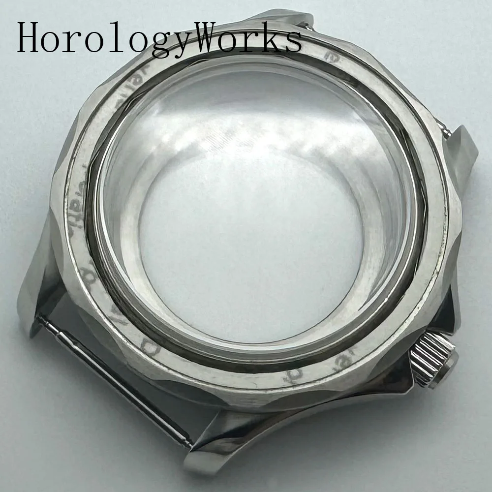 41mm Case Sapphire Glass Fit ETA2836 Miyota8205/8215 Mingzhu2813/3804 ST1612 Movement Watch Parts