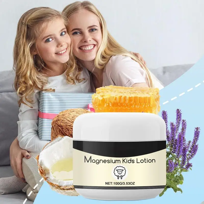 Lotion pour le corps pour enfants, Lotion apaisante pour le sommeil, soins pour bébé, crème apaisante naturelle pour enfants et bébés