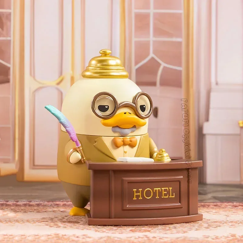 

POP MART Duckoo The Grand Hotel Series, натуральная слепая коробка, загадочная коробка, кавайные украшения, фигурки, домашний декор, настольная модель, куклы