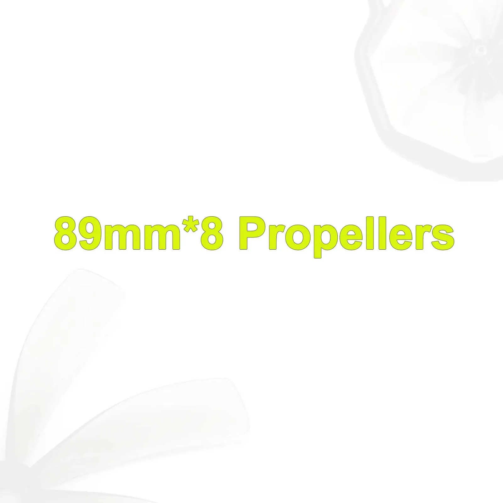 

2Pairs 89MM 89mmx8 3.5inch Propeller Cinewhoop 8-blade Prop 5mm Shaft ProTek35 for FPV Racing Drone RC Quadcopter Plane Duct DIY