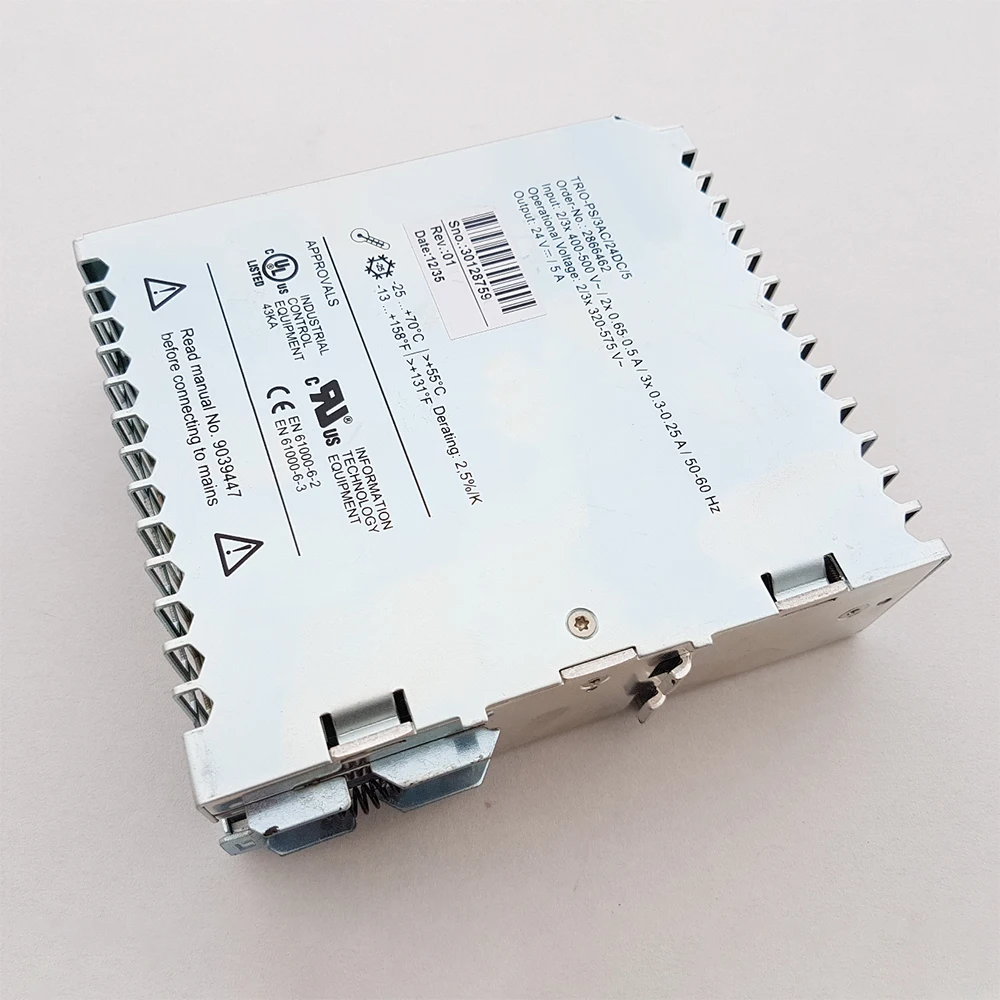 TRIO-PS/3AC/24DC/5-2866462 TRIO POWER Switching Power Supply 2866462
