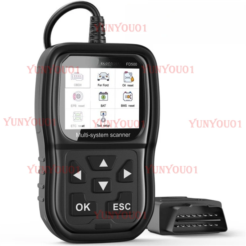 FD500 Is Suitable for Ford Full System Diagnostic Automotive OBDII Diagnostic Instrument, Maintenance, Repair Tools