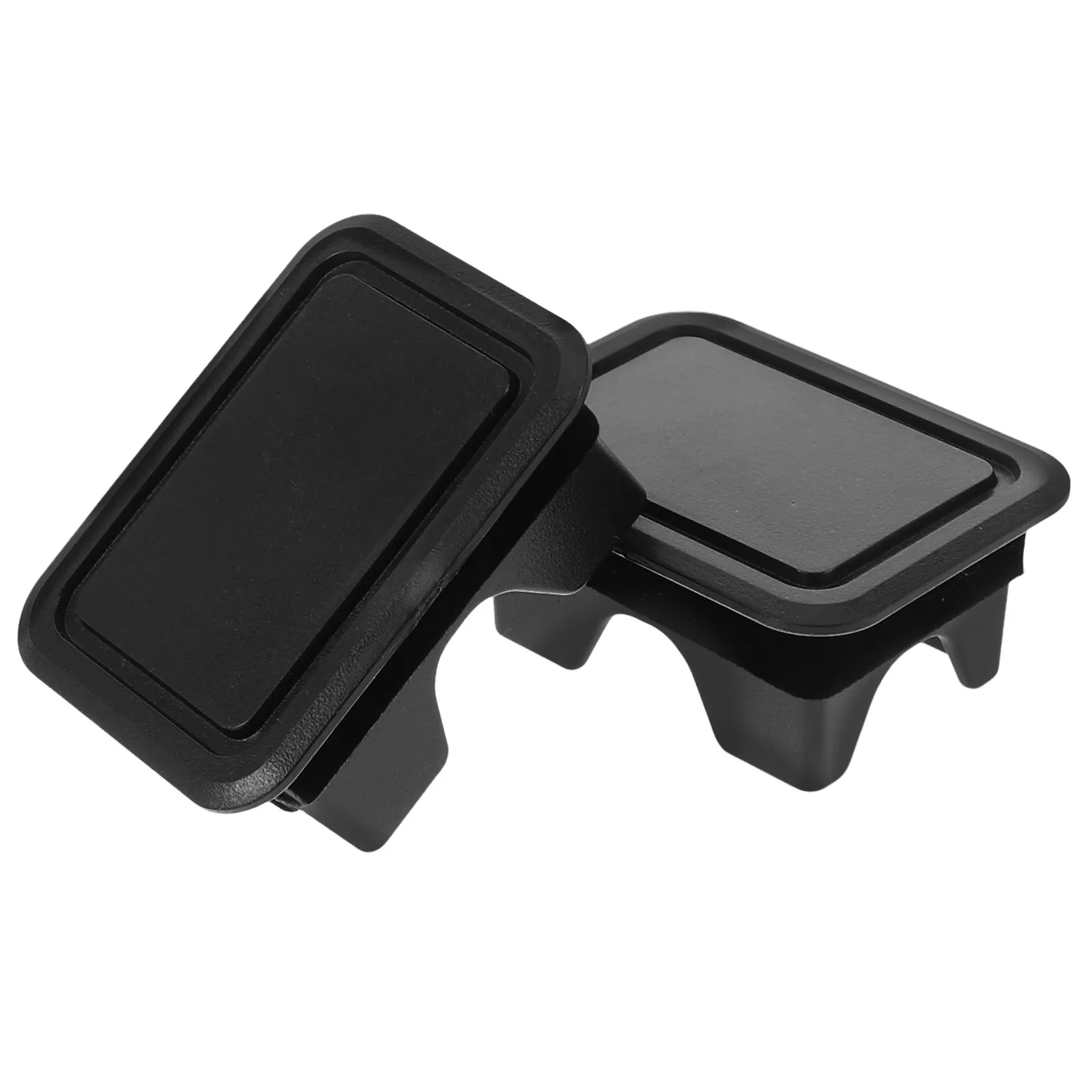 

2Pcs Rear Truck Bed Rail Stake Pocket Cover Universal Fit Plastic Caps Guard Against Debris Simple Installation No Special Tools