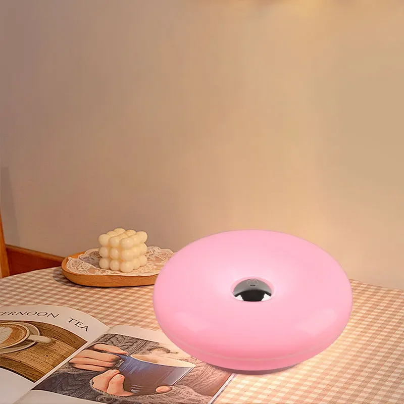 Internet celebrity, vintage Instagram style, Wanbuli donut wall lamp, bedroom touch orange Bauhaus bedside lamp, ambient light