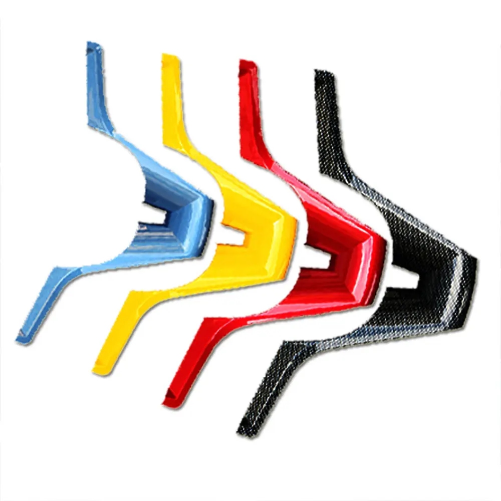 Pegatina de inserción de cubierta embellecedora para volante de coche, 4 colores, para Chevrolet Cruze Trax Tracker Sonic Car Styling Acc.
