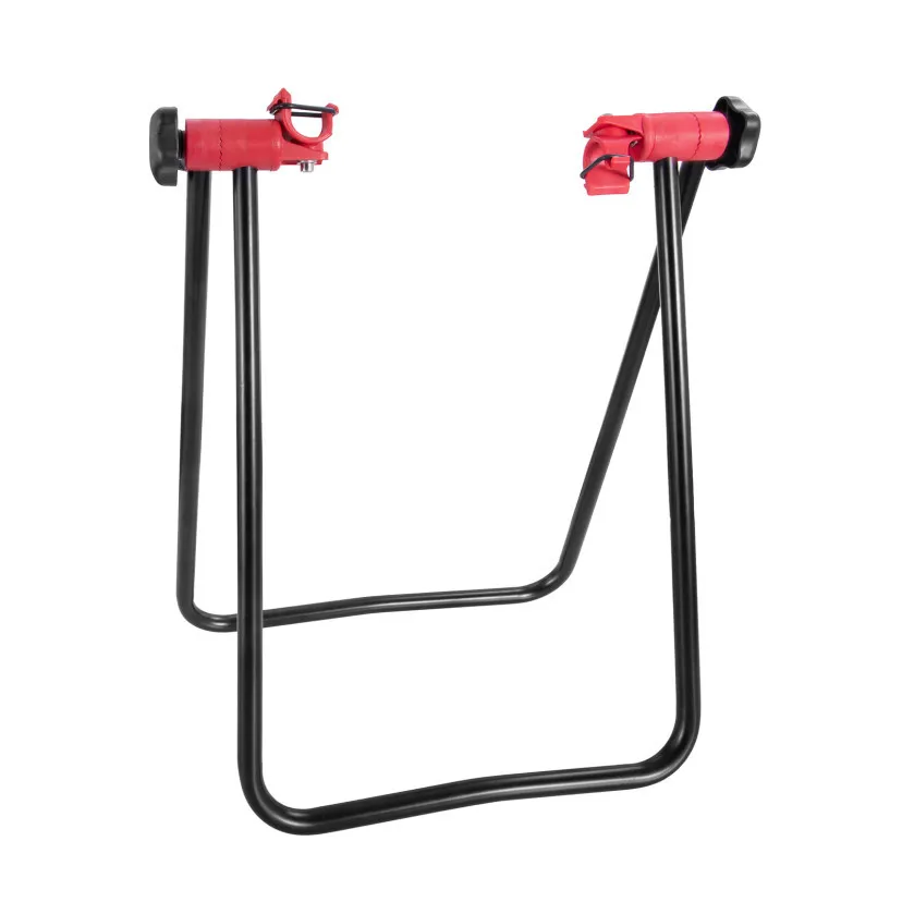 1PCS Mountain Road Bicycle Triangular Vertical Parking Rack Inserted Vertical U-Shaped Repair Frame Folded Maintenance Rack