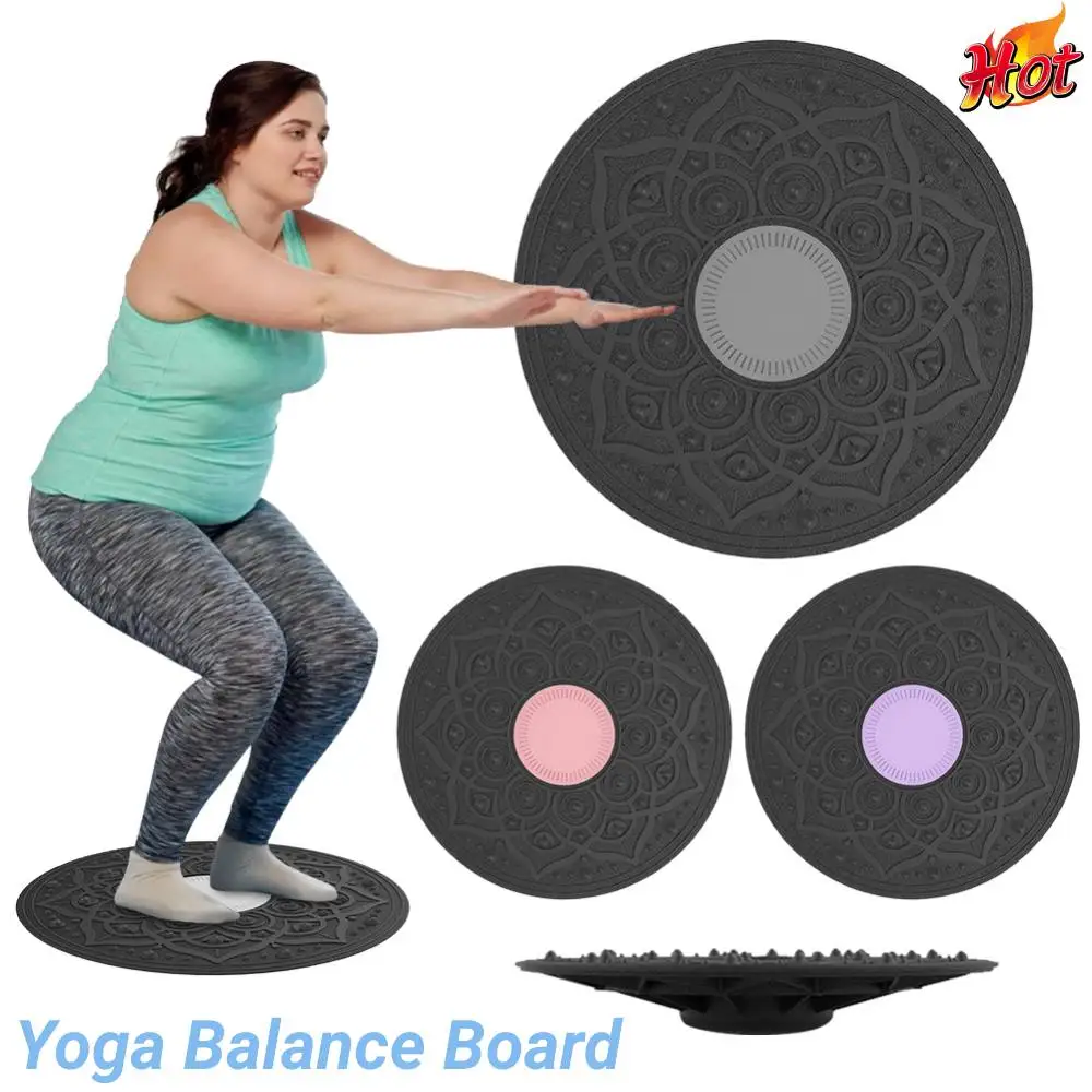 

Доска для баланса йоги, качающаяся доска для йоги, тренажер для баланса, сенсорная тренировка, балансировочная доска для талии, скручивающий диск, домашнее оборудование для фитнеса