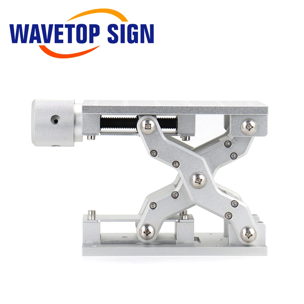 SignkoRay 1D Moving Worktable 150x100x75mm Table Portable Cabinet Case DIY Part for Laser Marking Machine