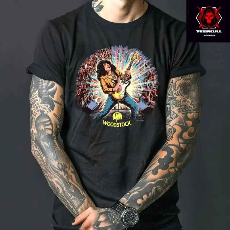 Joe Cocker Woodsstock Classic Rock Band T-Shirt Unisex Baumwoll-T-Shirt S-3XL