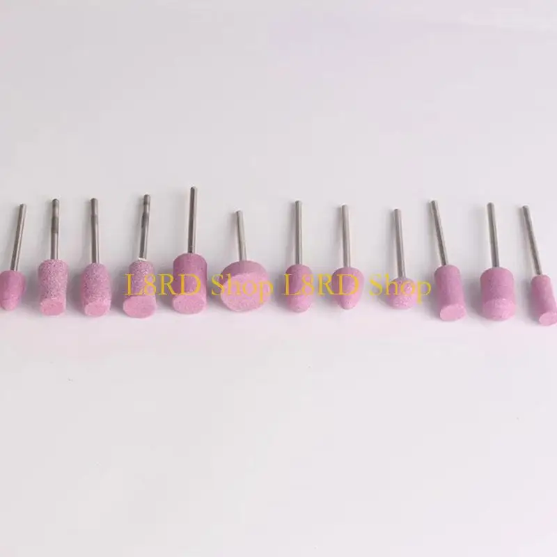 L8RD Paznokcie Zestaw bitów, 3/32 cala profesjonalne bity paznokci do wiertła paznokci, kawałki do paznokci, bity do zmywacza do