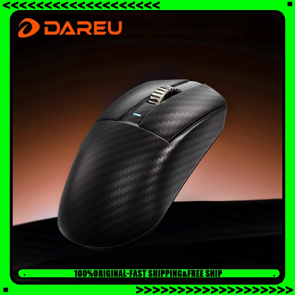 

Беспроводная мышь Dareu A950Ultra, трехрежимная мышь, 8000 Гц, частота запуска, легкие игровые мыши из углеродного волокна, аксессуары для ПК для геймеров