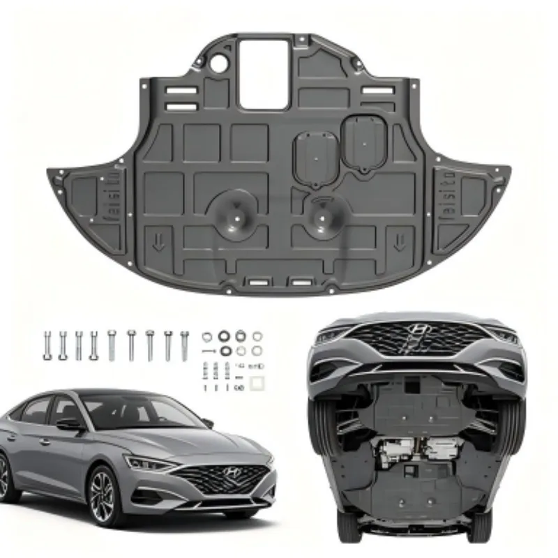 Engine Splash Shield Durable Underbody Skid Plate and Chassis Protection for Hyundai Lafesta 2019-2023 1.4T 1.6T