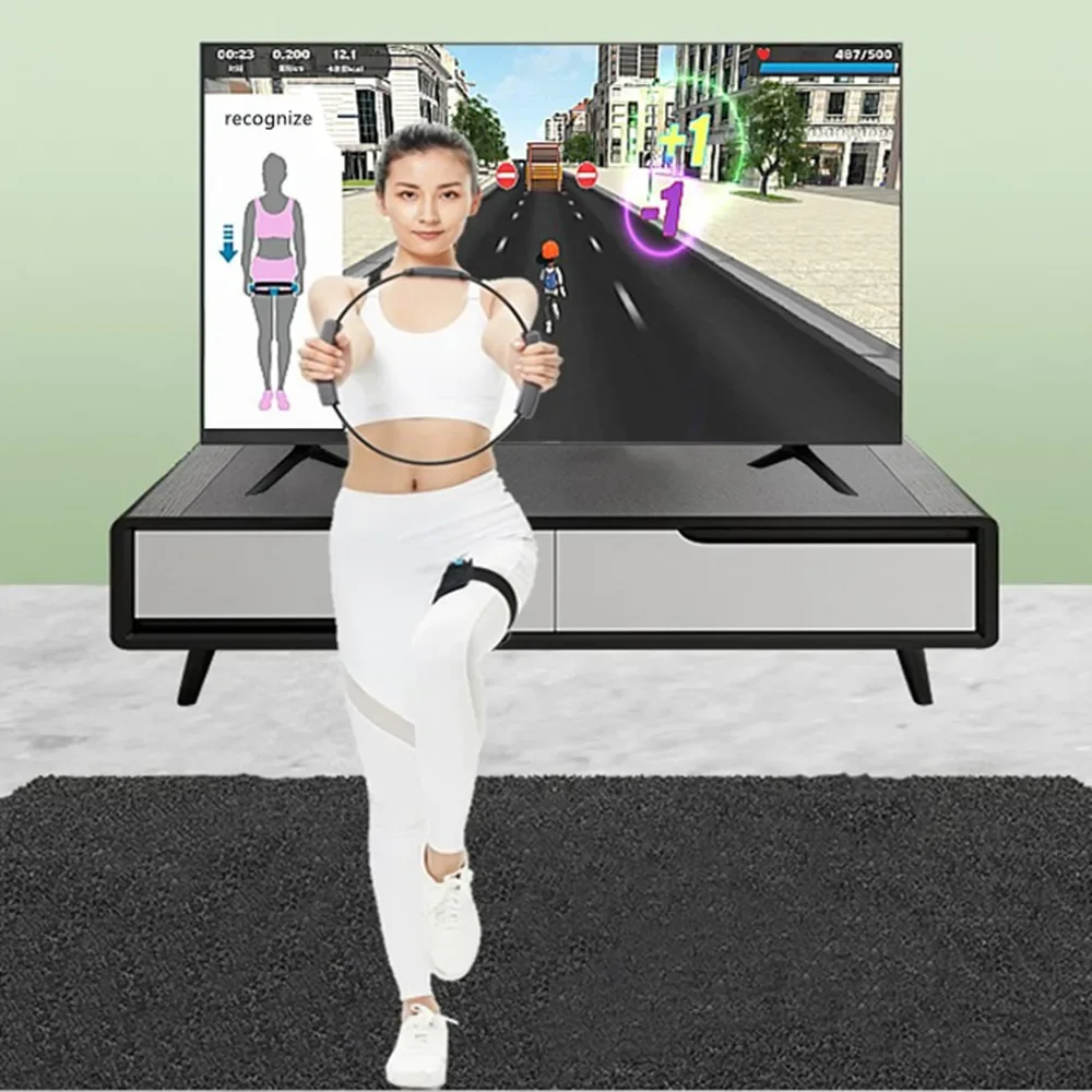 Smart Somatosensory Game Loop Sport Controller Fitness Yoga Racing Flug Gameing Simulator Handy Bluetooth APP Maschine