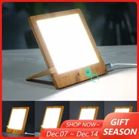 10000 Lux LED Daylight Lamp Intelligent Emotional Physiotherapy Lamp 3 Light Colours Brightness Adjustable LED Night Light