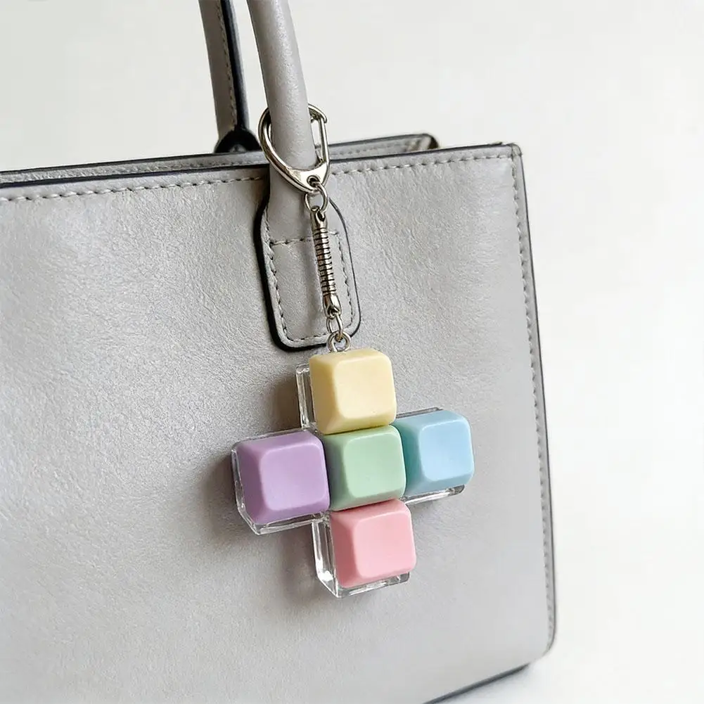 Mechanical Keyboard Fidget Keychain For Gifts To Pass The Boring Time (Without LED Light)